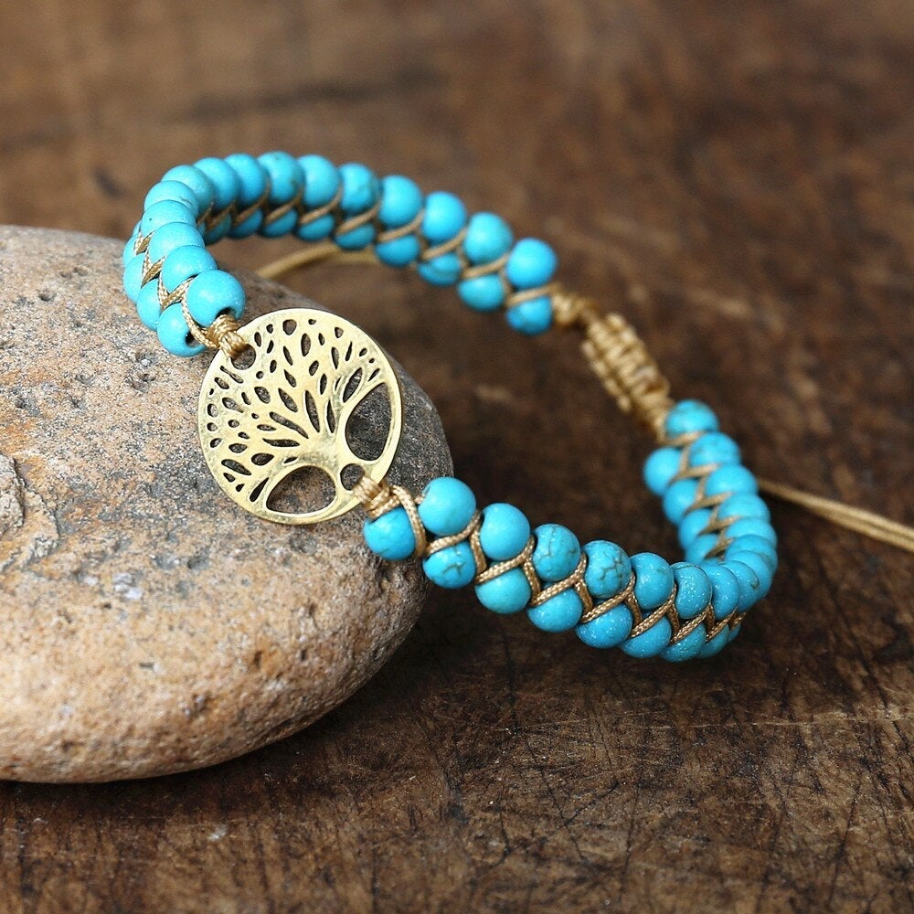 MARGA | TURQUOISE STONE BRACELE