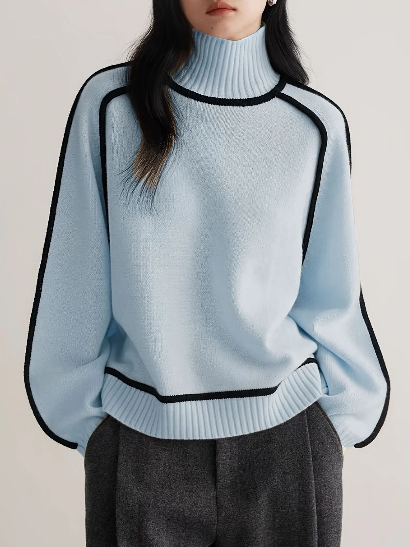 Emilie | Soft Cashmere Turtleneck