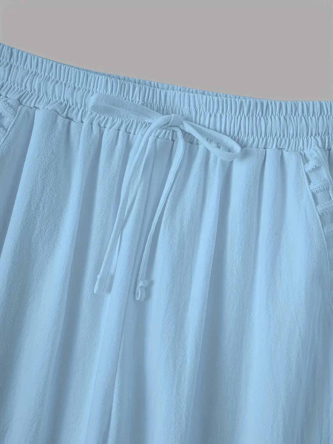 Tracey | Contrast Trim Cropped Pants