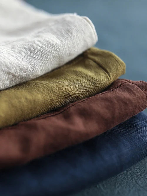 Rhea | Women's Linen Long Sleeve Shirt